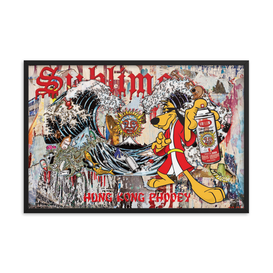 Hung Tran - Subliminal - 36x24 Framed Poster