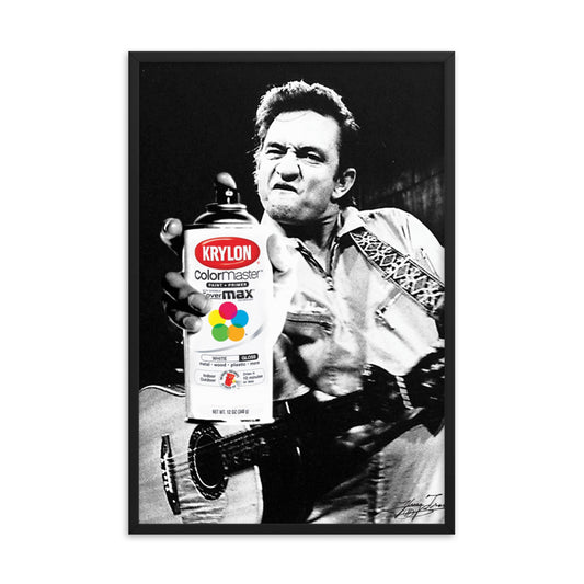 Hung Tran - Johnny Grafitti - 36x24 Framed Print