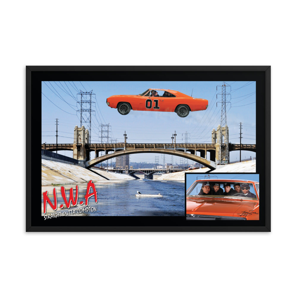 Hung Tran - General Lee - 36x24 Framed Poster