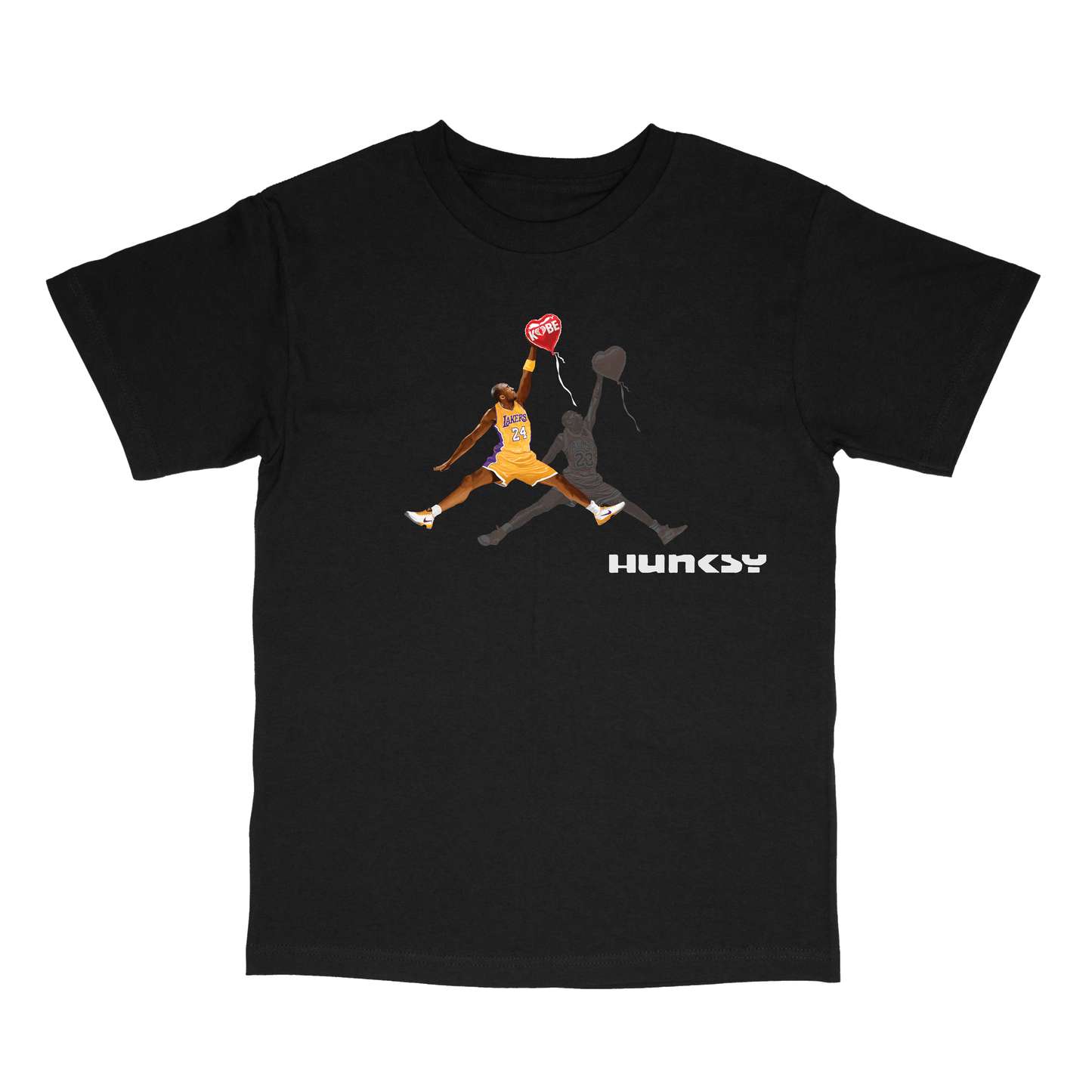 No. 8 tee by Hung Tran Fine Arts — unisex graphic t-shirt featuring the No. 8 tribute design