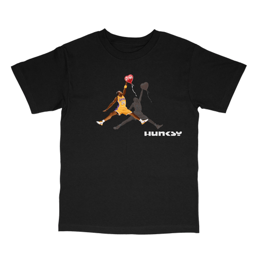 No. 8 tee by Hung Tran Fine Arts — unisex graphic t-shirt featuring the No. 8 tribute design