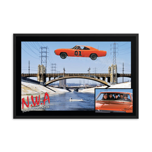 Hung Tran - General Lee - 24x36 Framed Poster